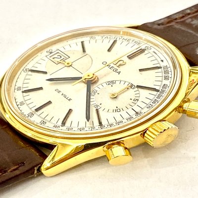 Omega De Ville Chronograph in Plaqué
