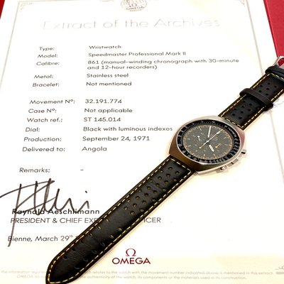 Omega Speedmaster Mark II Racing (1971)