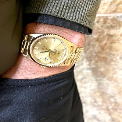 Rolex Day-Date 36 yellow gold