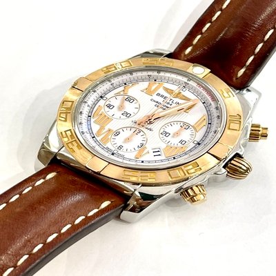 Breitling Chronomat 44, gold and steel