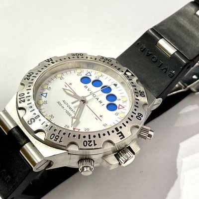 Bulgari Diagono Regatta,chronograph, automatic,stainless steel,Full Set