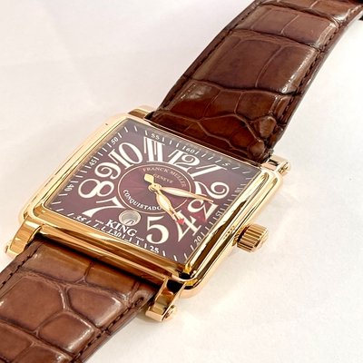 Franck Muller Conquistador Cortez King Pink gold Full Set
