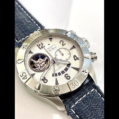 Zenith Defy Classic Open El Primero stainless steel